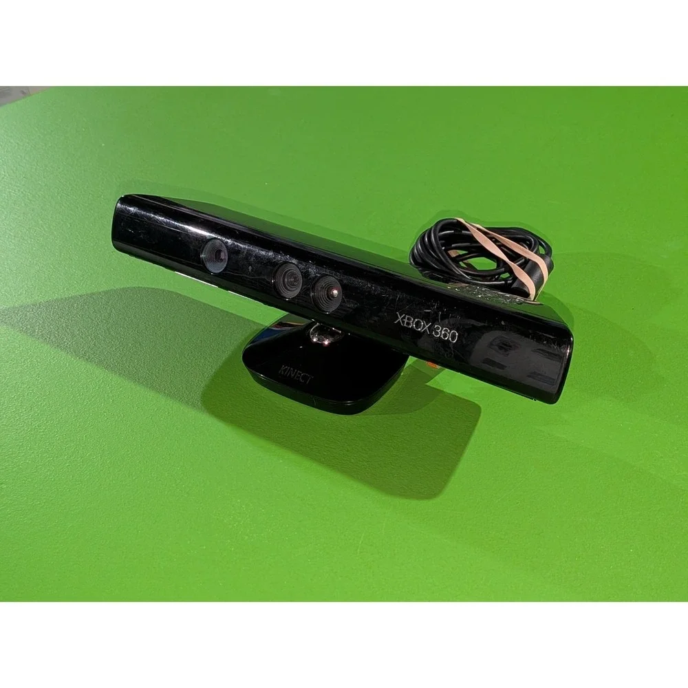 Microsoft Xbox 360 BLACK Kinect Sensor Bar‎ Genuine Microsoft Xbox 360